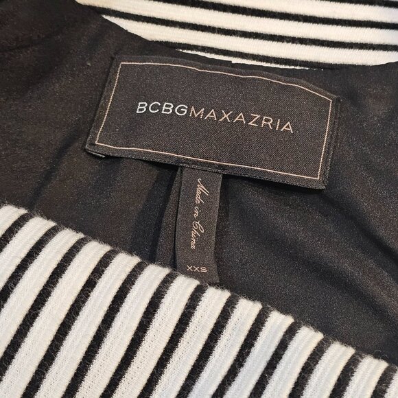 BCBGMAXAZRIA Cotton Blend Single Button Sweater Jacket Size XXS - Picture 2 of 6